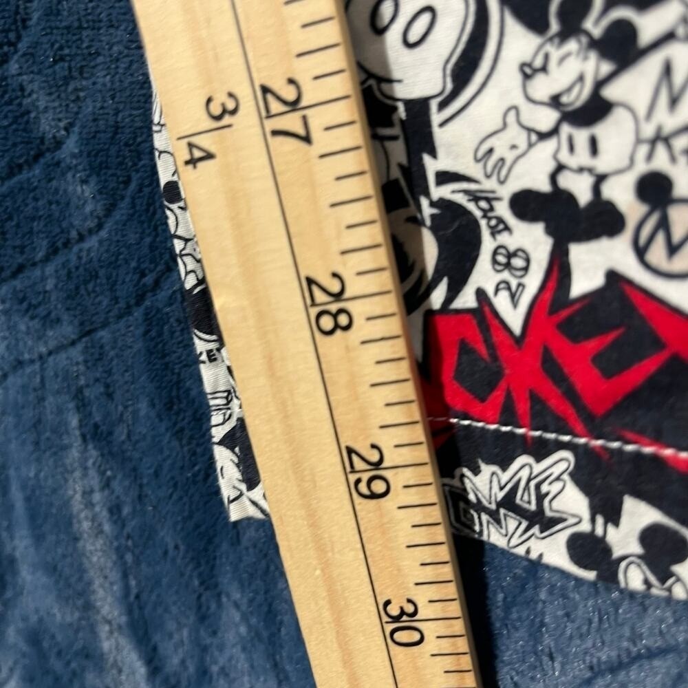 Vintage Disney Parks Mickey Design Multi-Color Pajama Pants Drawstring‎ Womens L - Picture 5 of 7